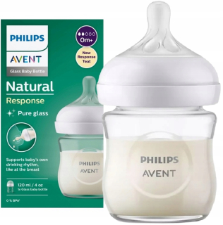 Philips Avent SCY930/01 Fľaša z prírodného skla 120 ml